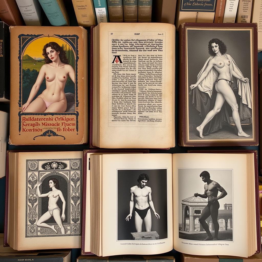 Historical Examples of Erotic Art Books