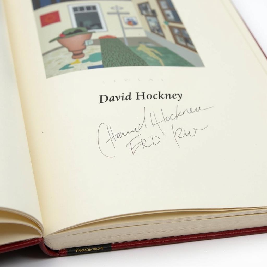 Collecting David Hockney Art Books: First Editions and Signed Copies