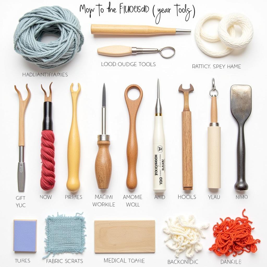 Essential Tools and Materials for Hooked Art Beginners