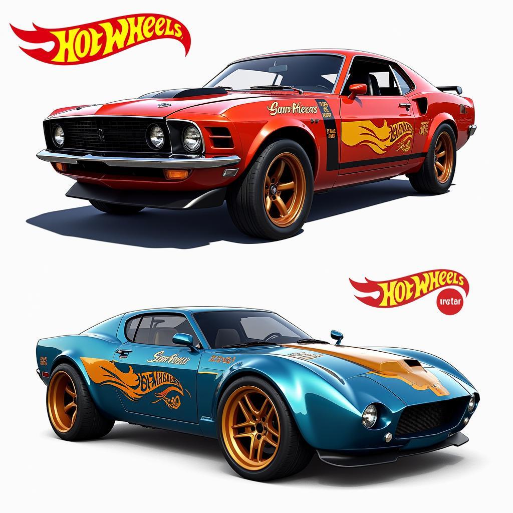 Hot Wheels Digital Renderings