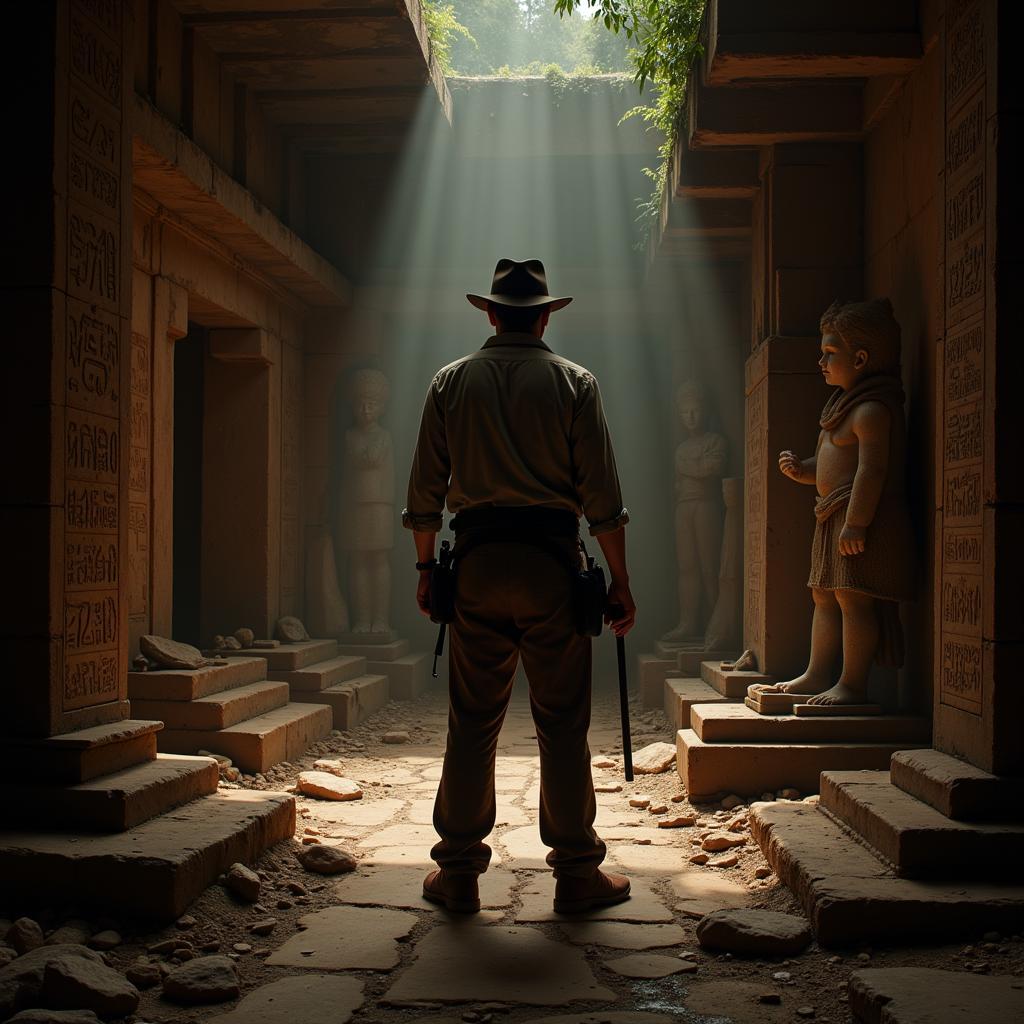 Indiana Jones and Archaeological Discoveries: Ancient Temples and Artifacts