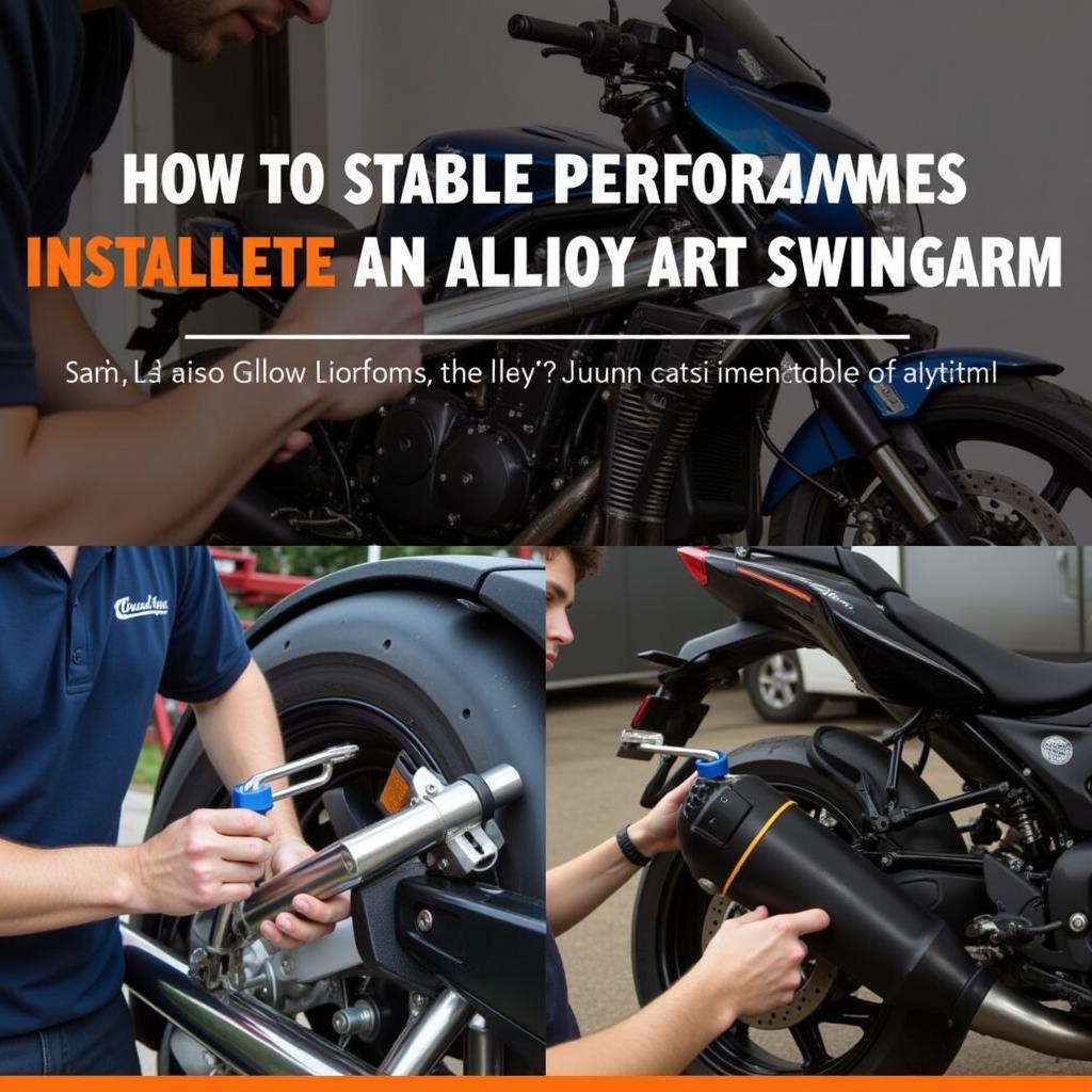 Installing an Alloy Art Swingarm on a Motorcycle