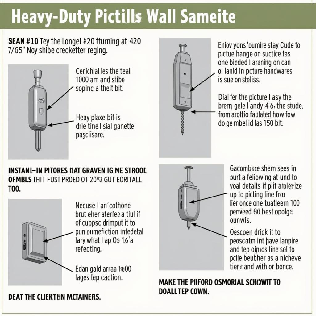 Installing Heavy Picture Hanging Hardware on a Concrete Wall