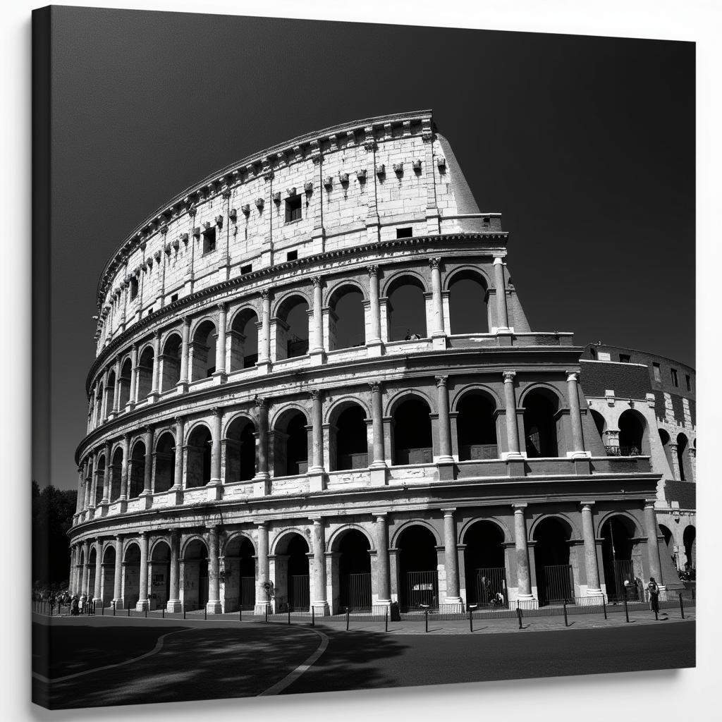 Roman Colosseum Canvas Wall Art