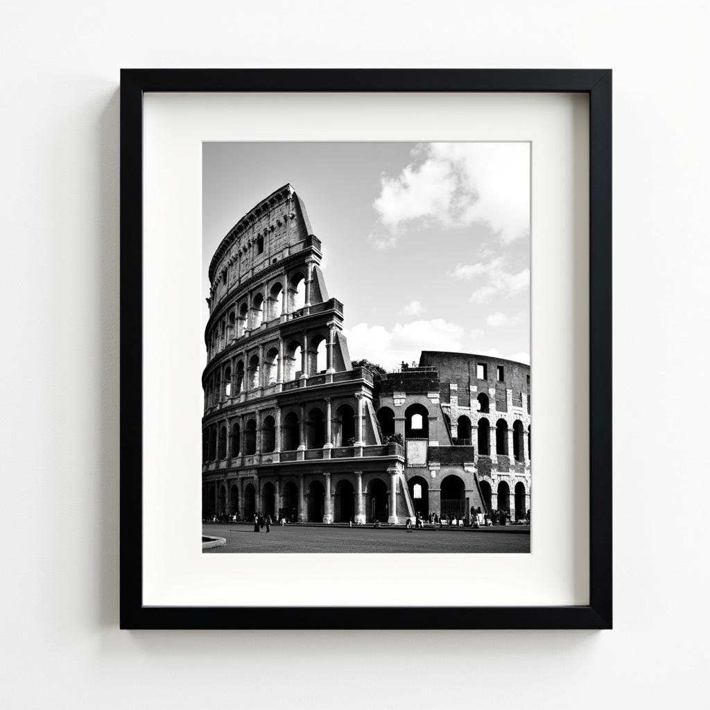 Roman Architecture Italy Framed Wall Art