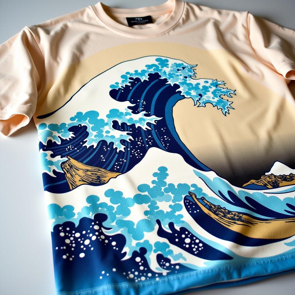 Ukiyo-e T-shirt Design