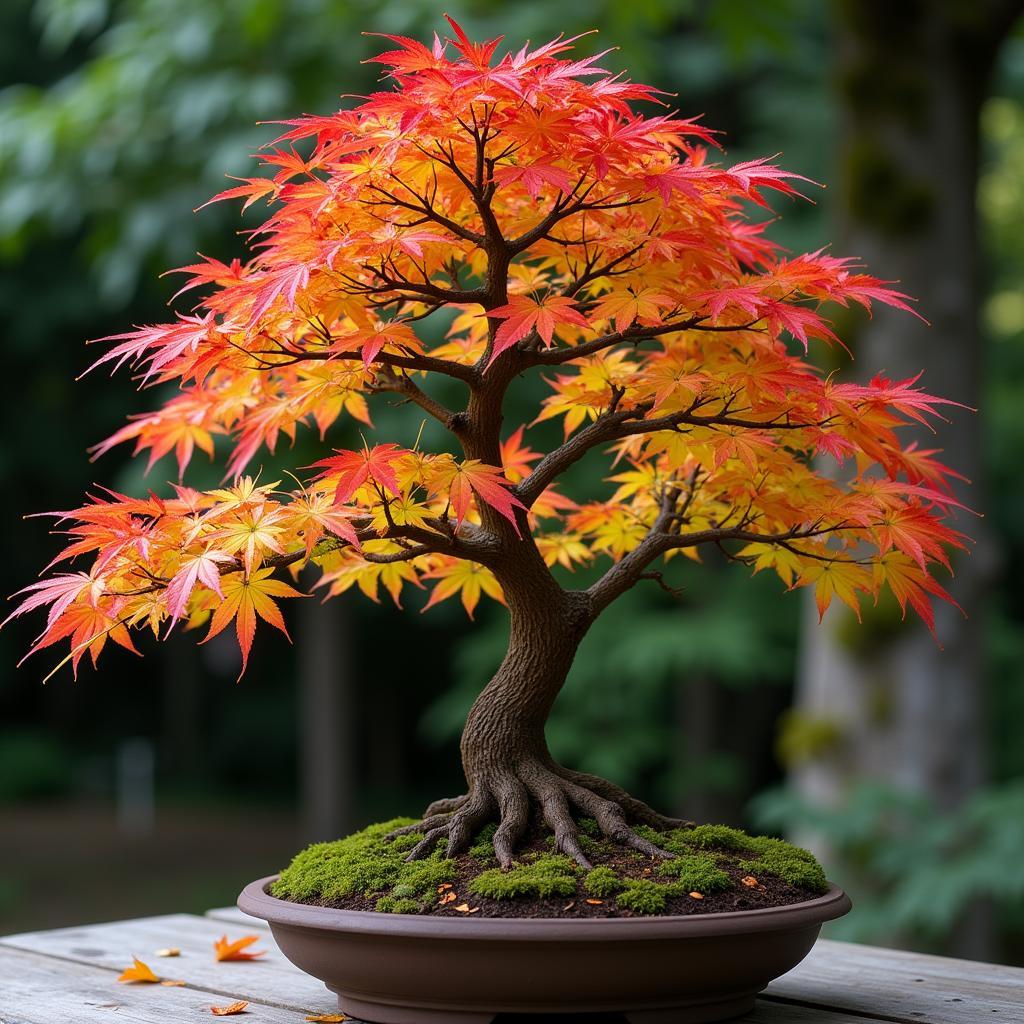 Japanese Maple Bonsai: Cultivated Beauty