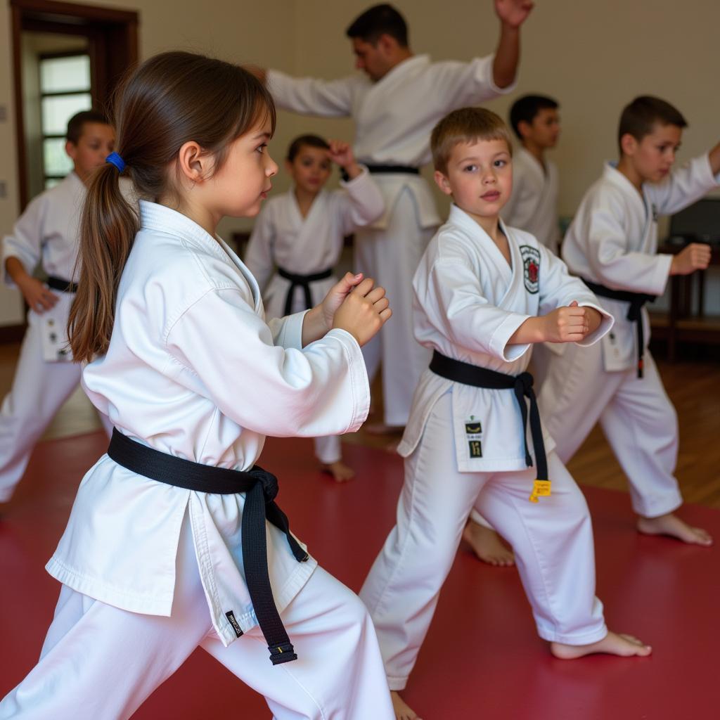 Karate training in Cartersville Georgia