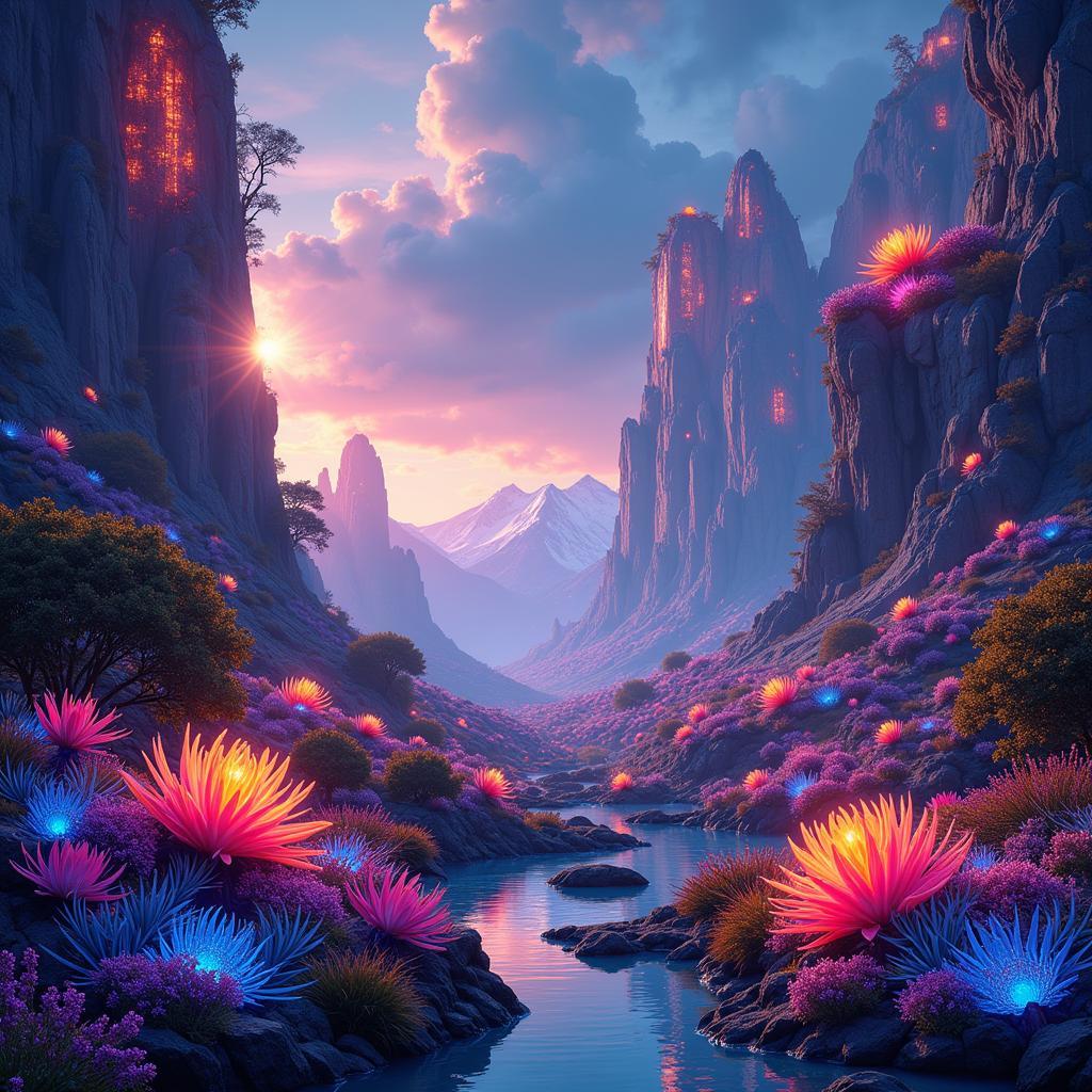 Kate Lee's Digital Landscape Painting