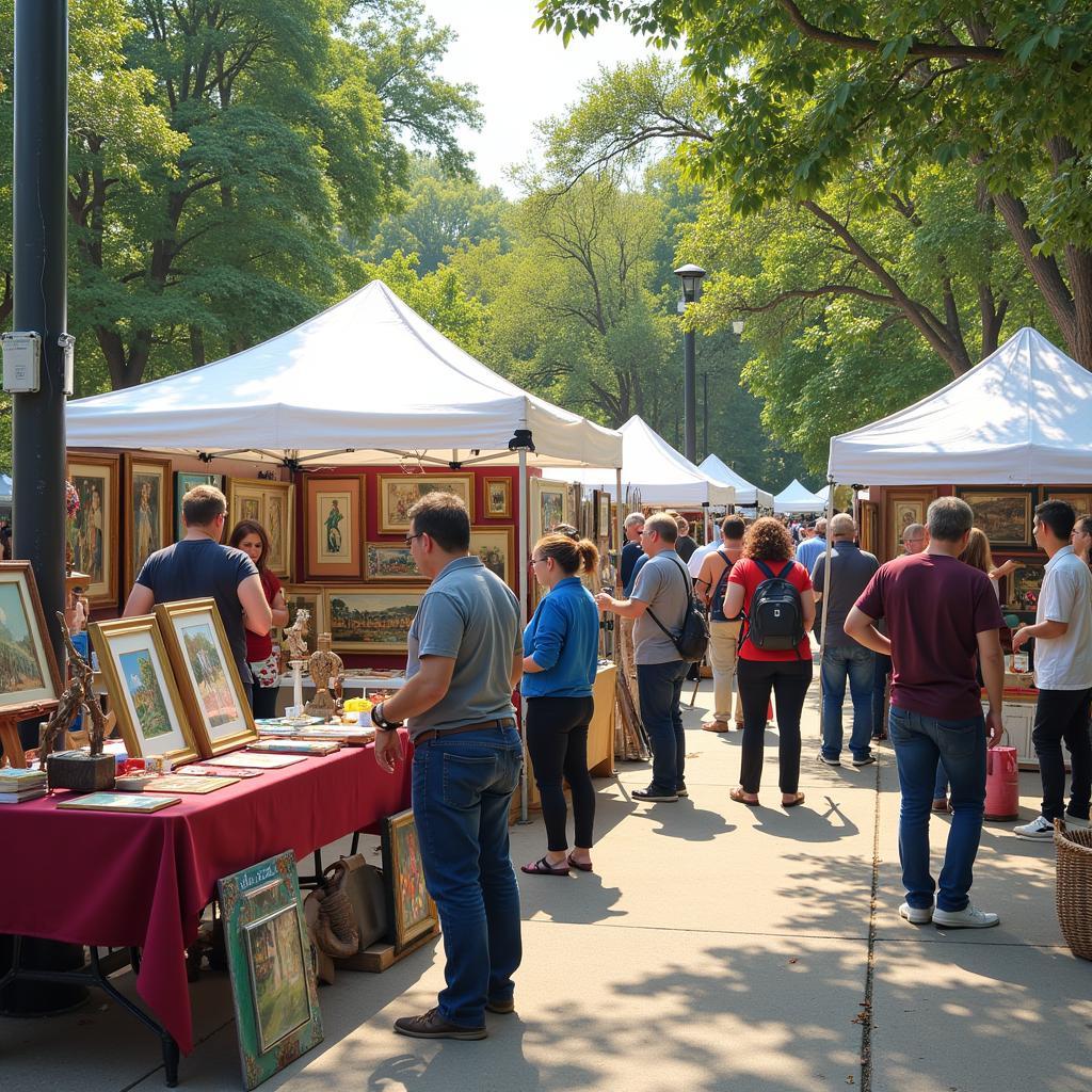 Kingwood Arts Festival Artist Display