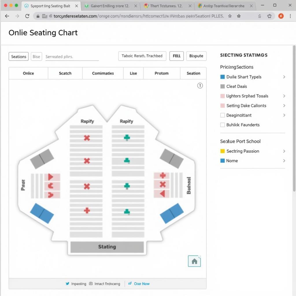 Kirkwood Performing Arts Center Interactive Seating Chart