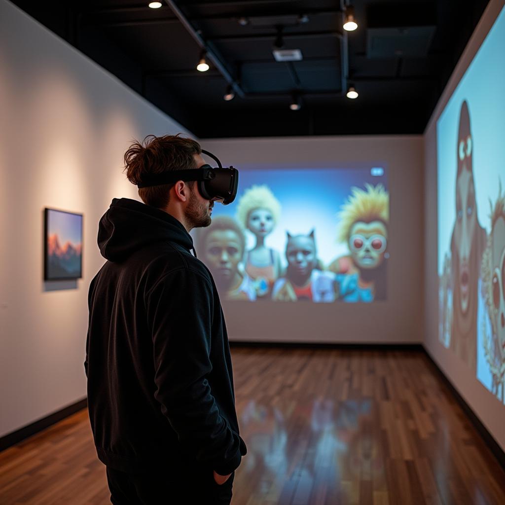 Larry Dotson Virtual Reality Art Exhibition