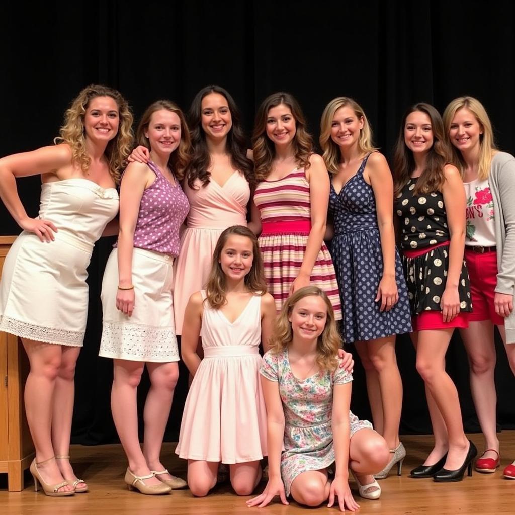 Legally Blonde Cast and Crew at the Cotuit Center for the Arts