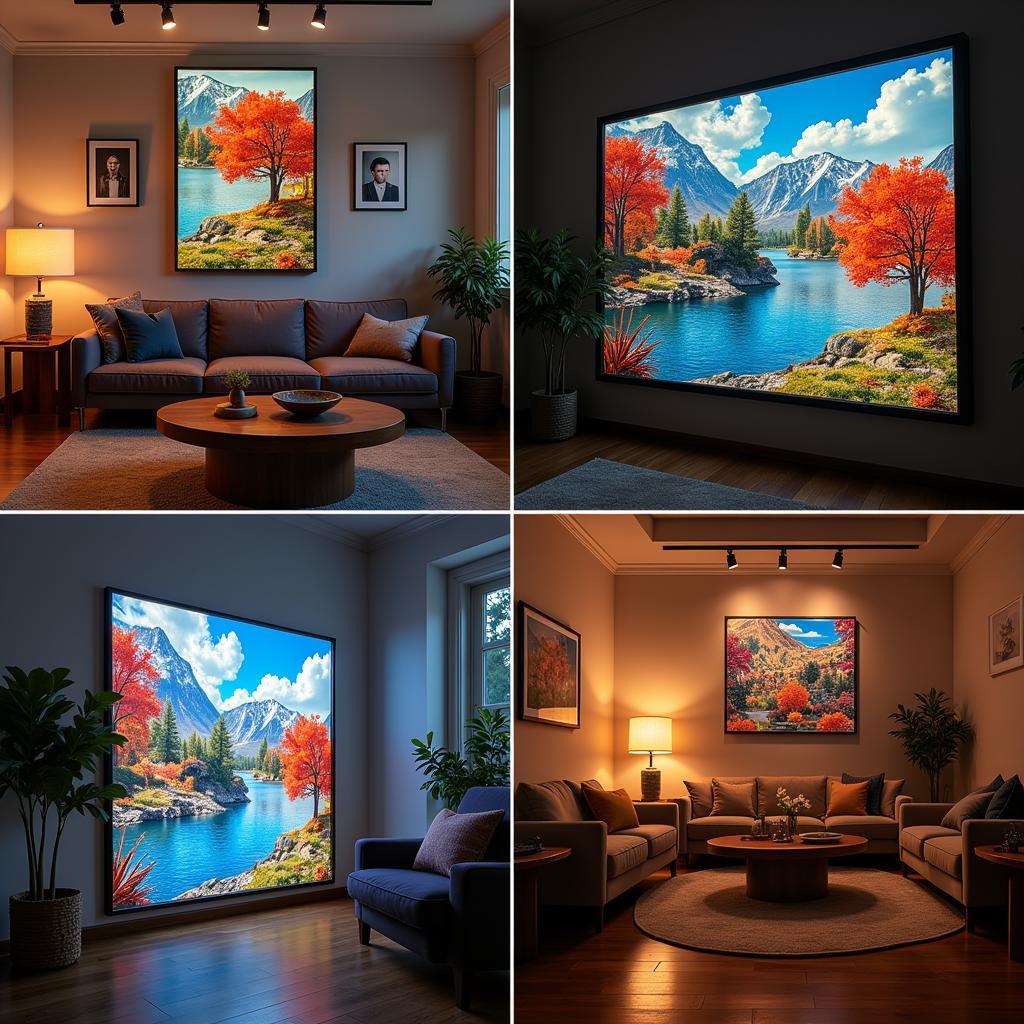 Lenticular Art Display Ideas