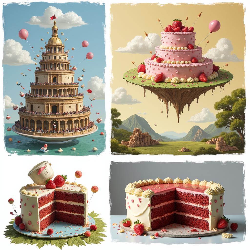 Let Them Eat Cake Art Themes and Symbolism