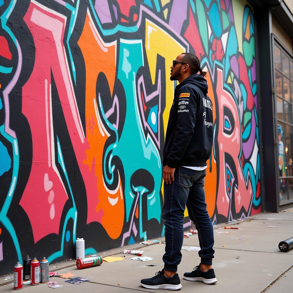 Lewis Hamilton Street Art Inspiration