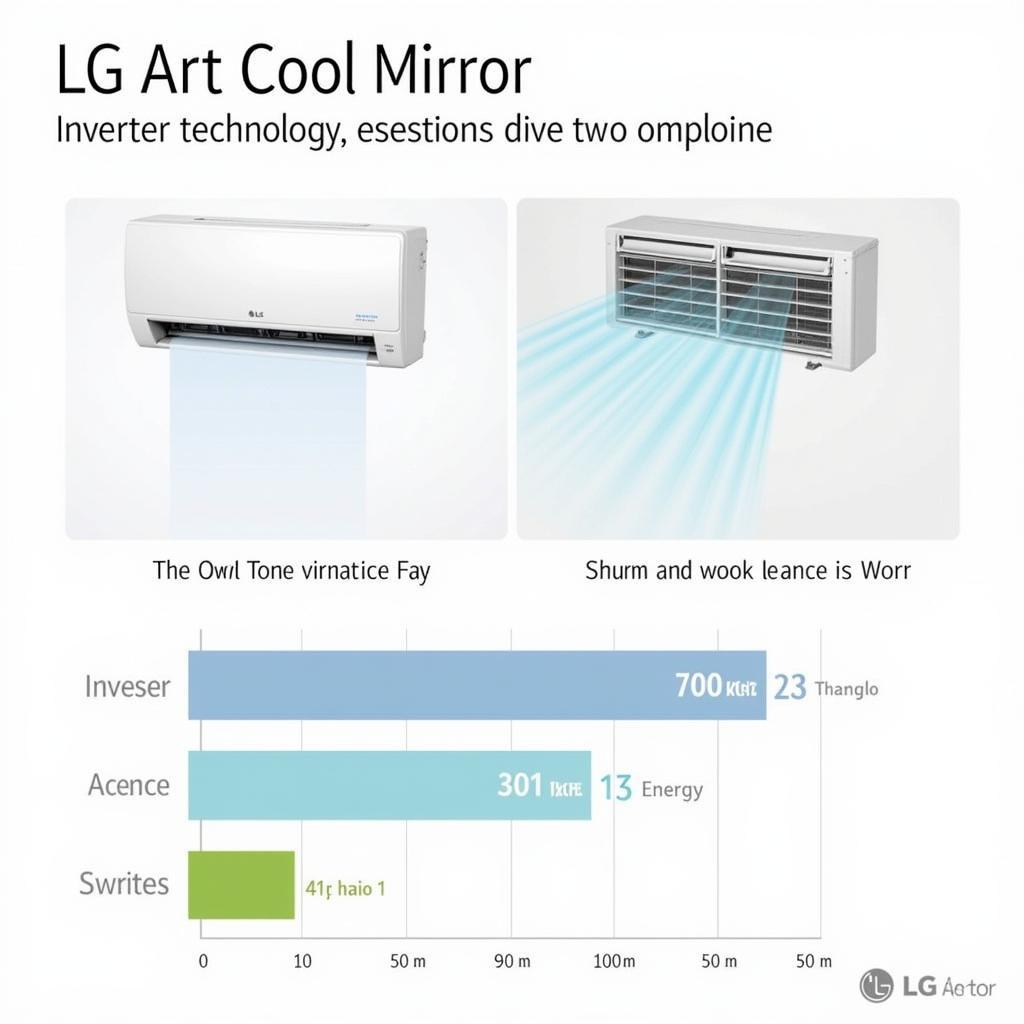 LG Art Cool Mirror Energy Efficiency Diagram