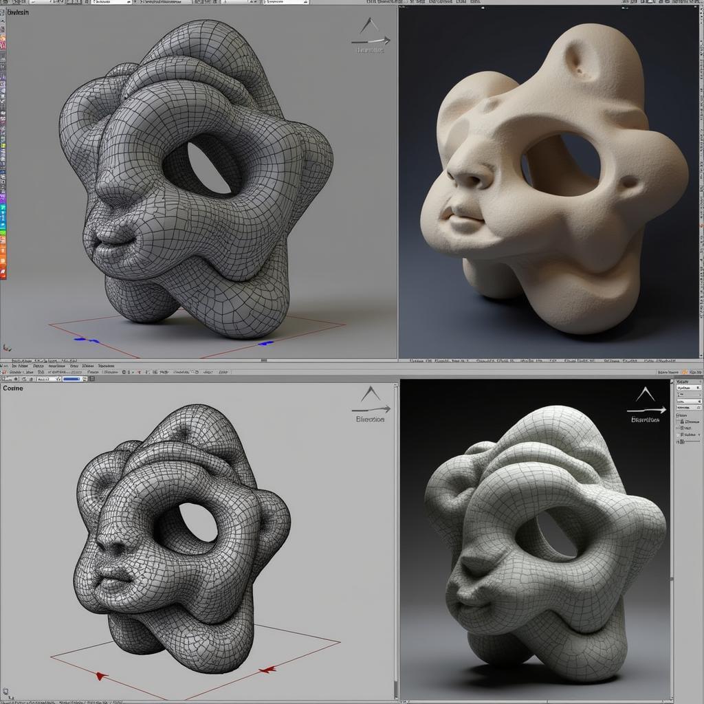 3D Modeling Process in Liahona Art