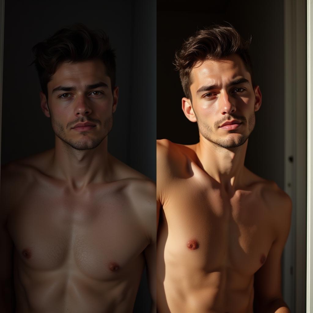 Lighting and Composition in Nude Male Photography