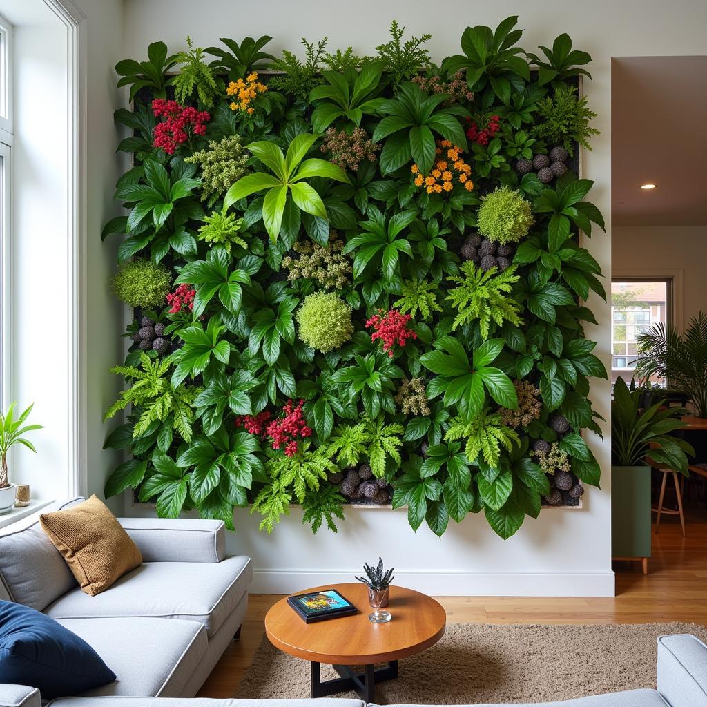 Vertical Garden Live Wall Art Example