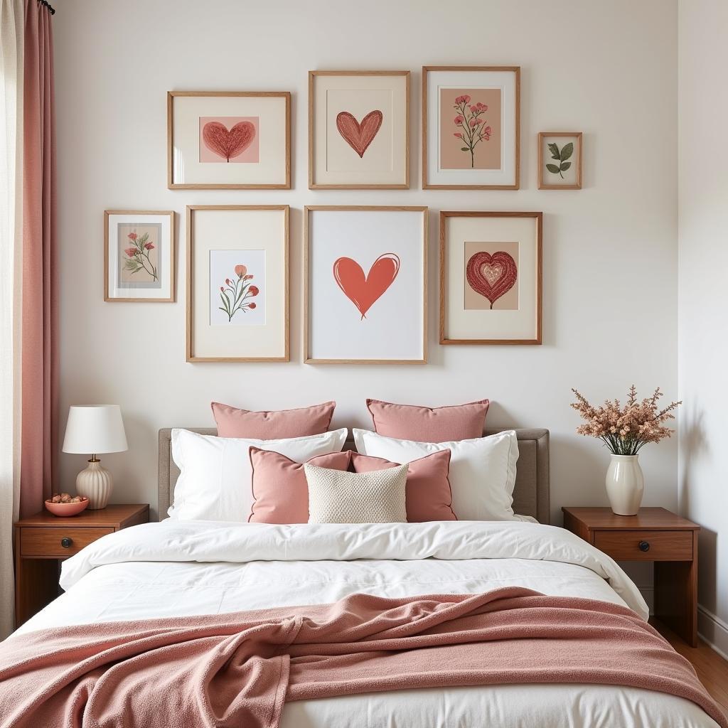 Love-Themed Bedroom Decor