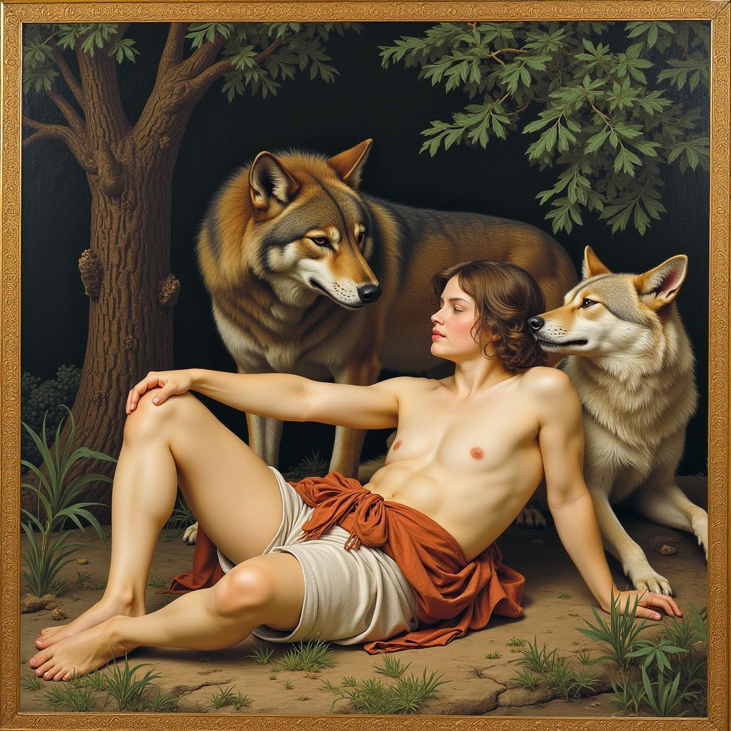 Lying with the Wolf: Ancient Mythology Depictions