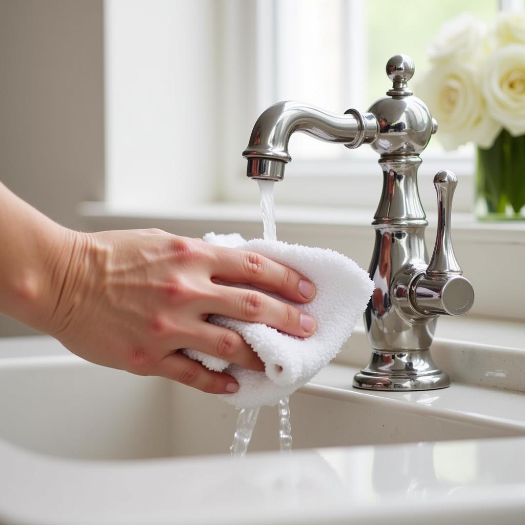 Maintaining Art Deco Bathroom Hardware