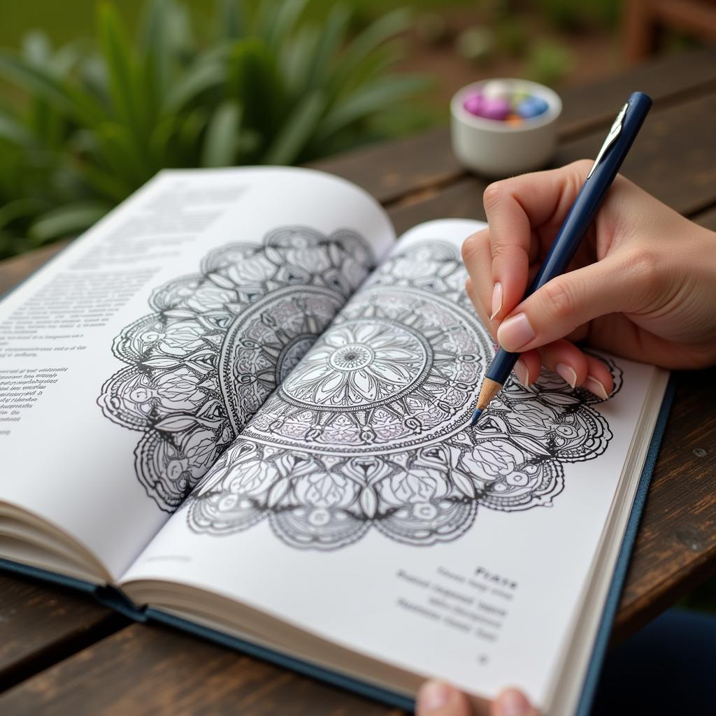 Mandala Art Therapy for Stress Relief