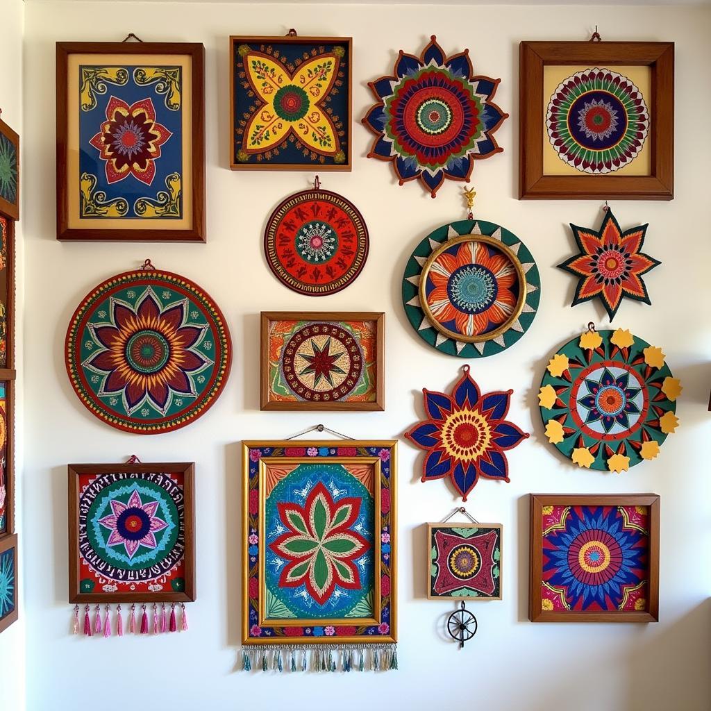 Mandala Art Wall Gallery