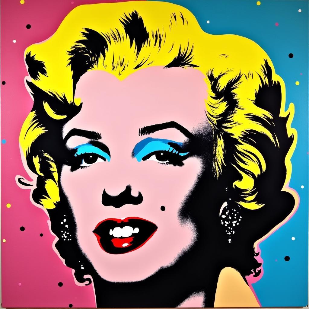 Marilyn Monroe Pop Art Canvas