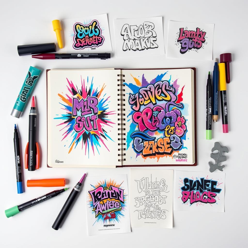 Essential Marker Graffiti Art Supplies