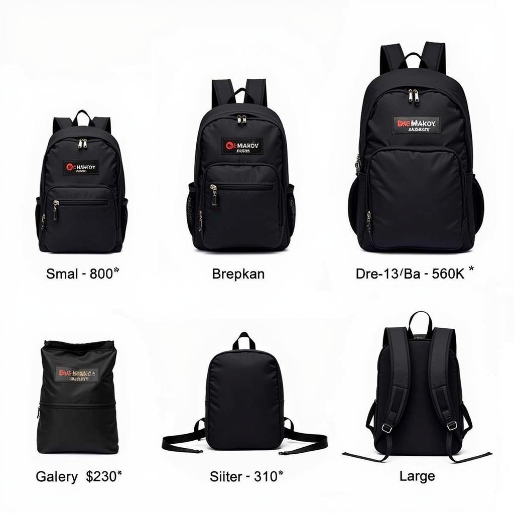 Martial Arts Backpack Size Comparison