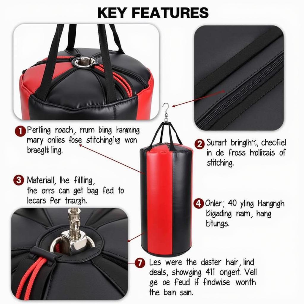 Key Features of a Martial Arts Boxing Bag