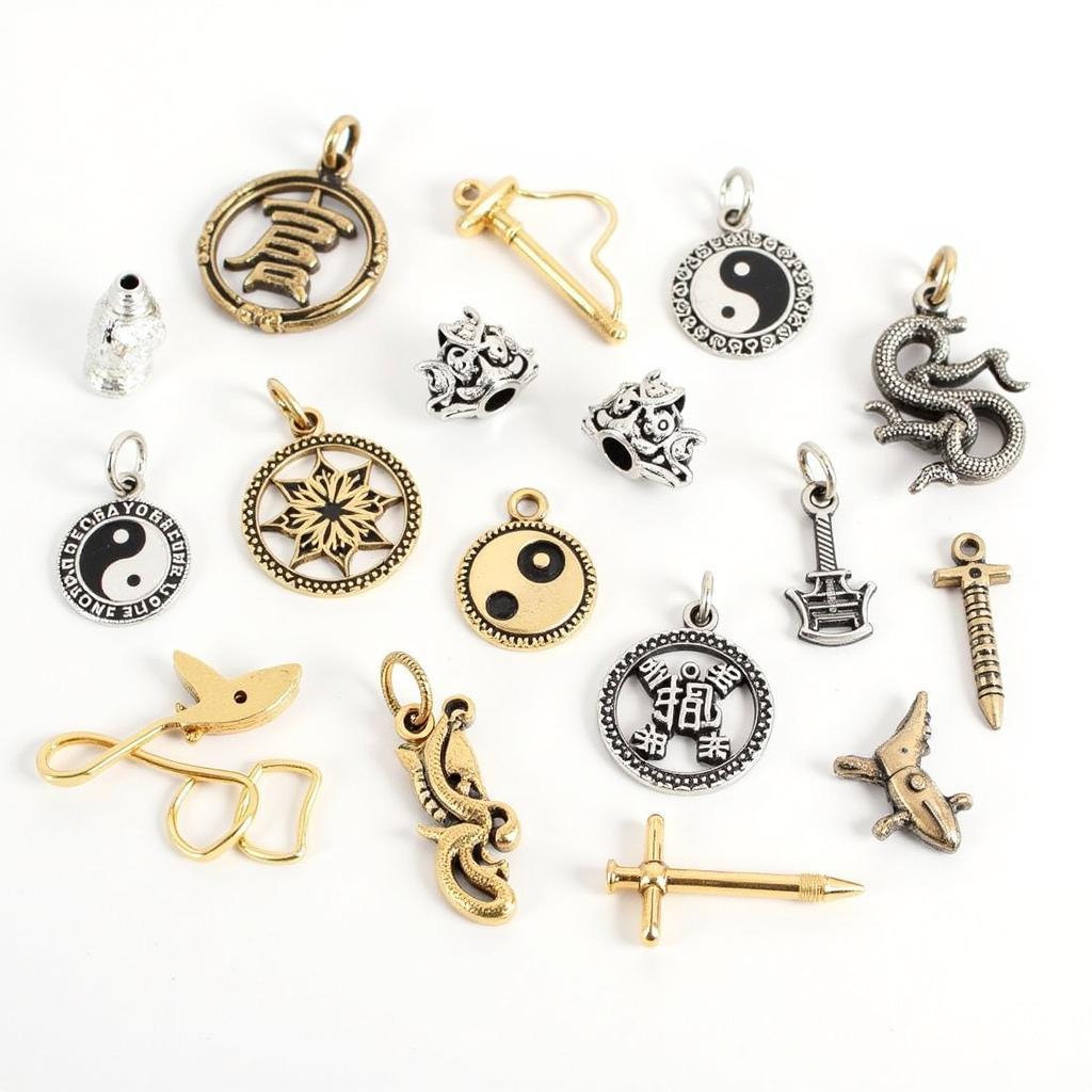 Martial Arts Jewelry Bracelet Charms