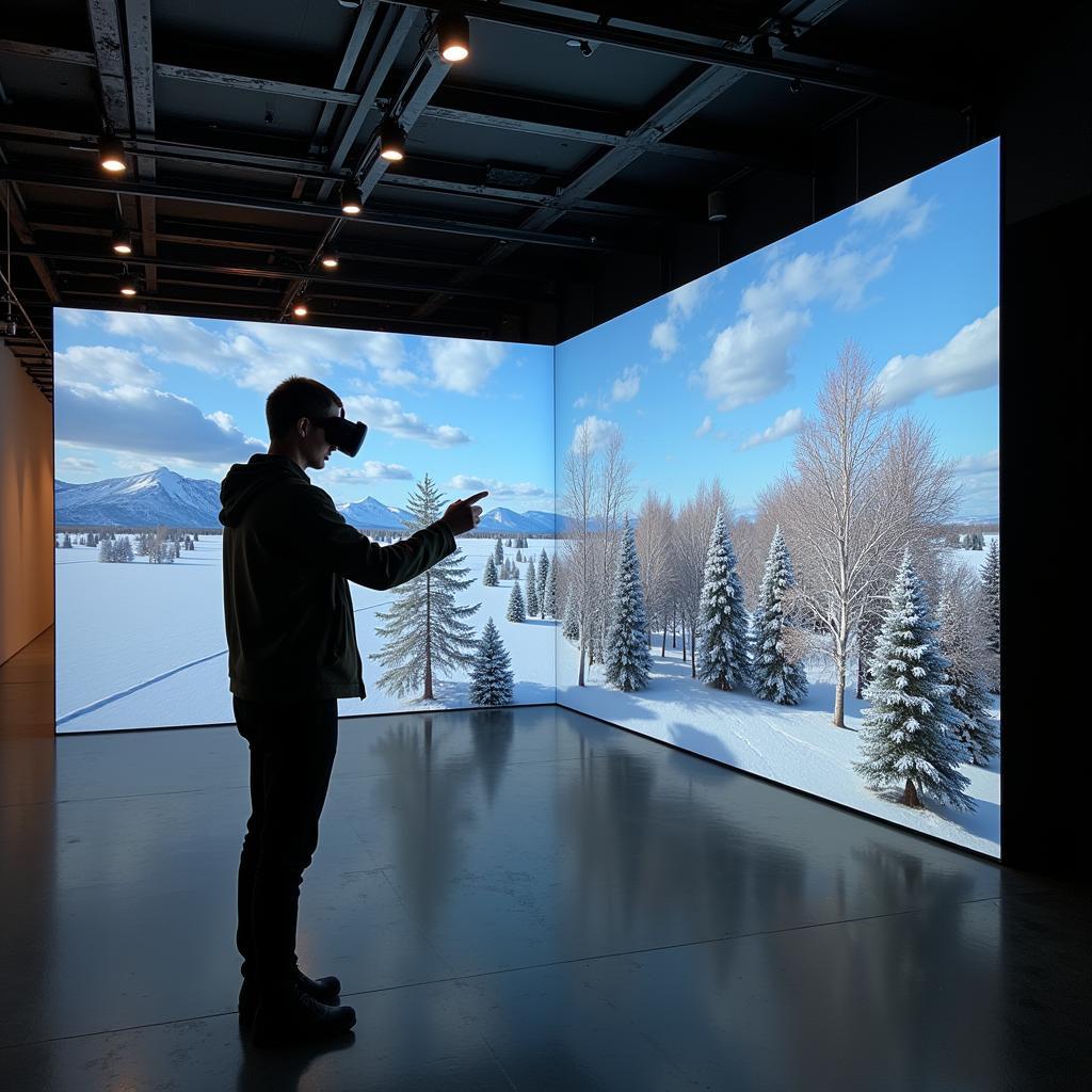 Mary Vickers Virtual Reality Art Installation