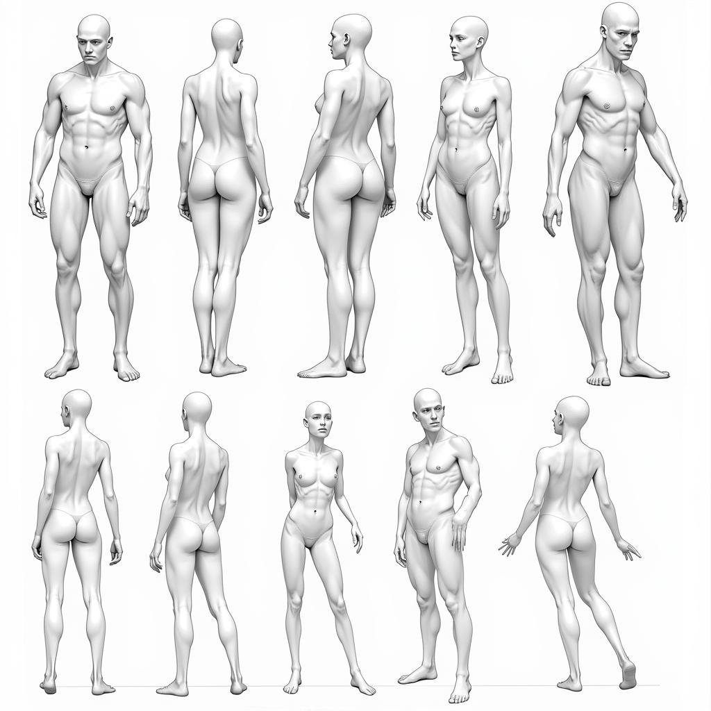 Mastering Anatomy for Digital Nude Figures: Achieving Realism and Expression