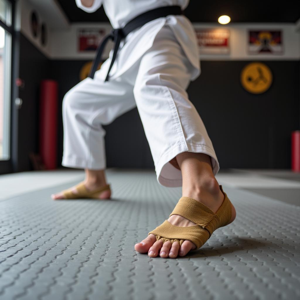 Mat Shoes for Martial Arts Training