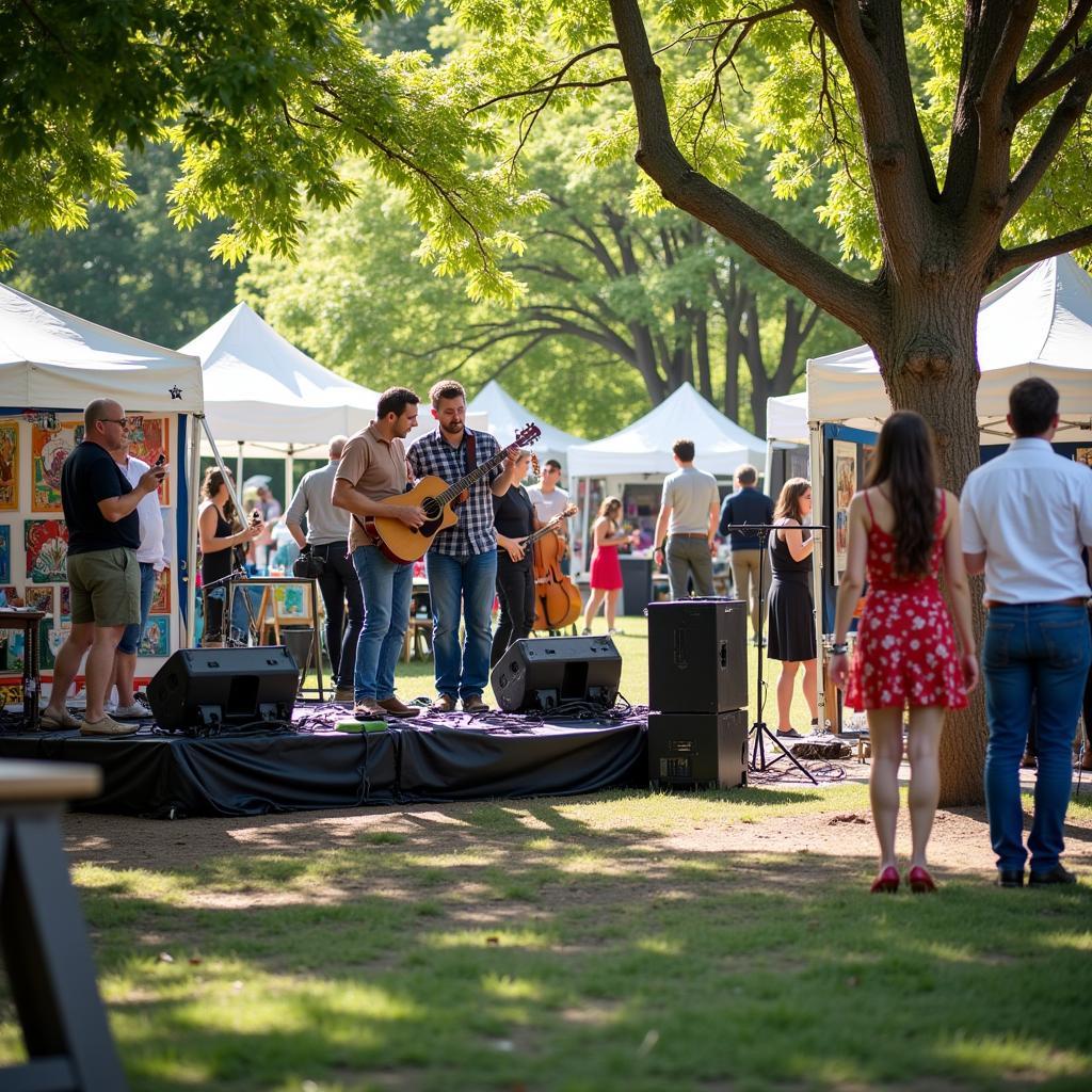 Live Music Performance at Medina Art in the Park