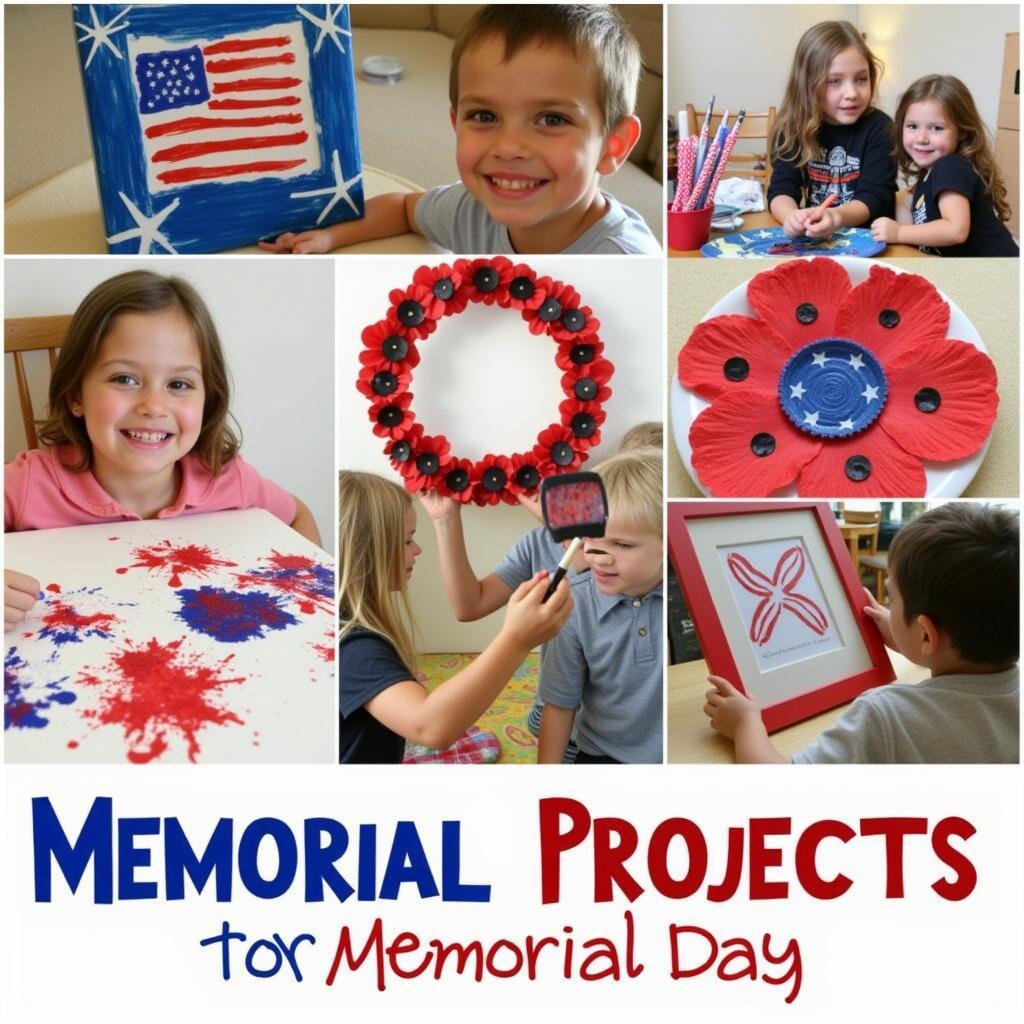 Patriotic Art Projects for Kids on Memorial Day