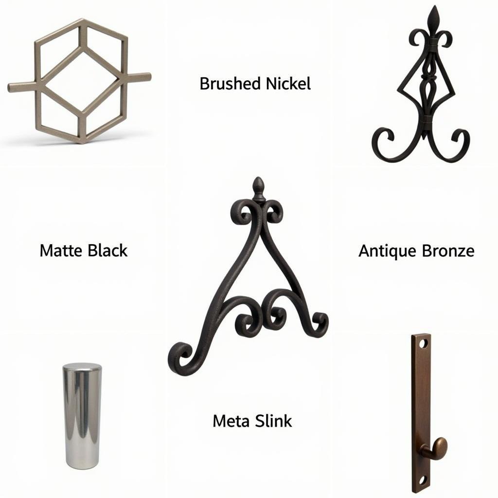 Various Metal Art Hangers for Different Art Styles