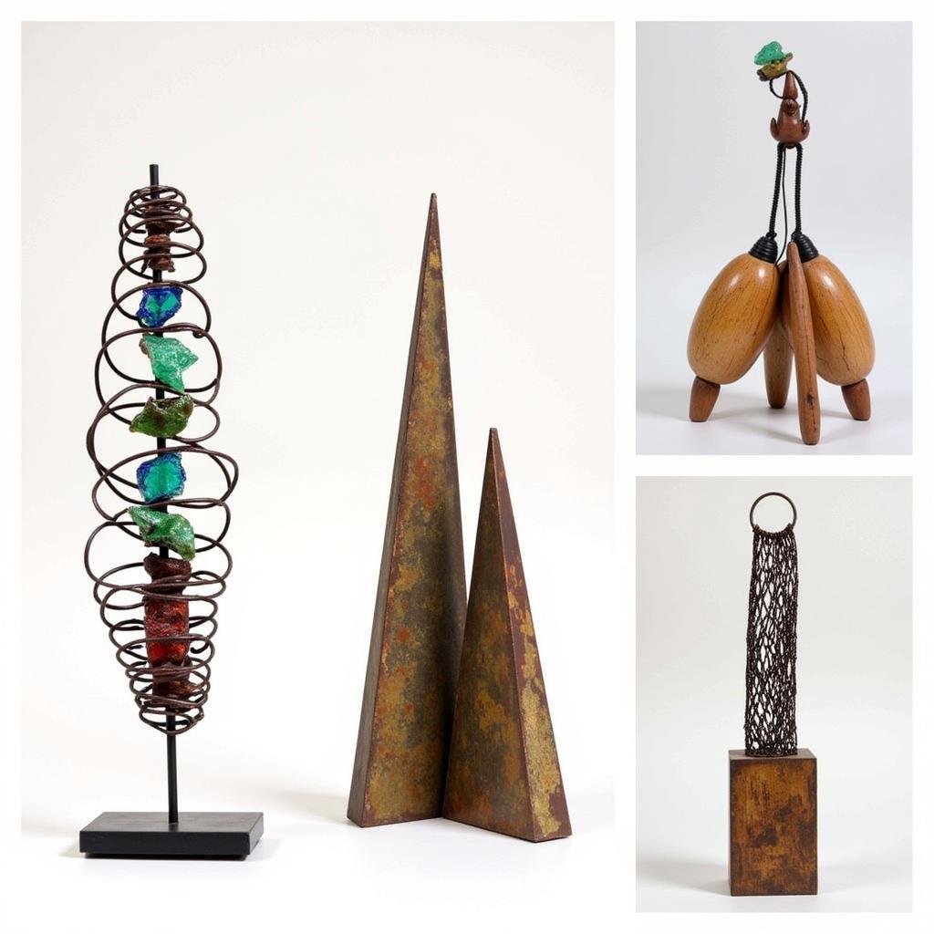 Metal Art Mixed Media Sculptures: Unconventional Materials