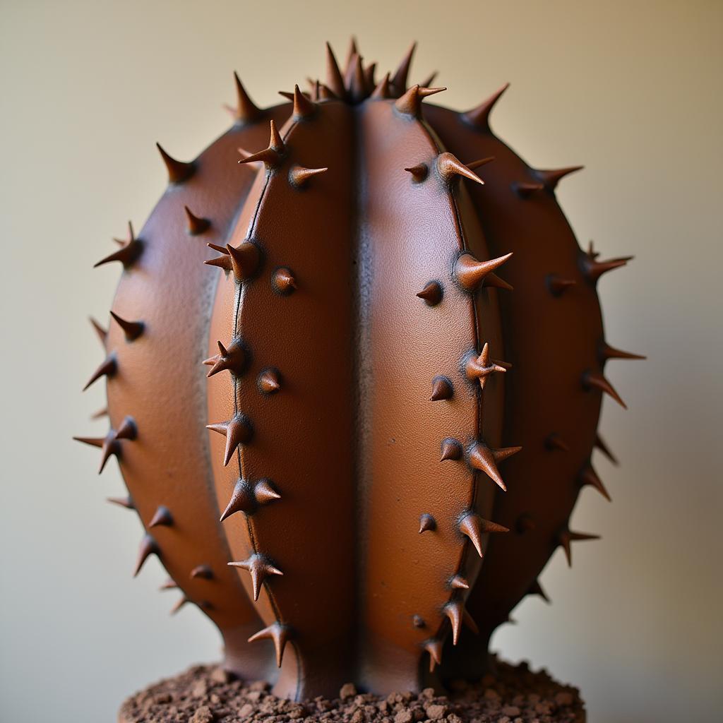 Metal Desert Art Cactus Sculpture