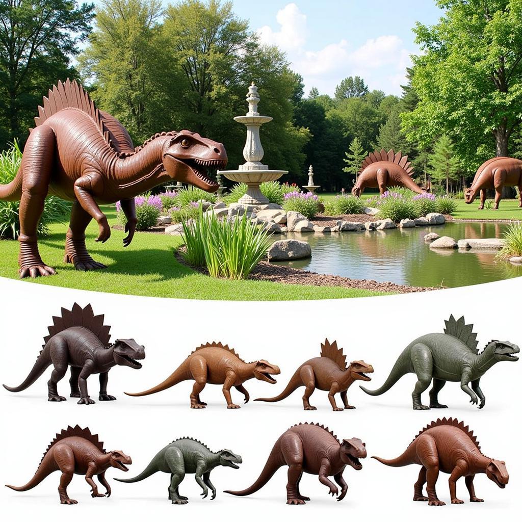 Unleash Your Inner Prehistoric Beast with Metal T Rex Yard Art