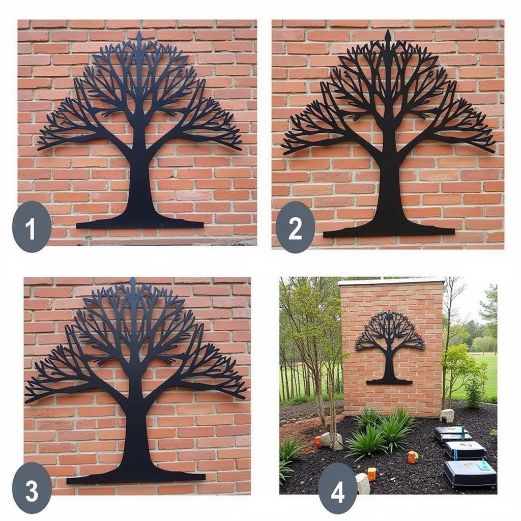 Metal Wall Art Installation Guide