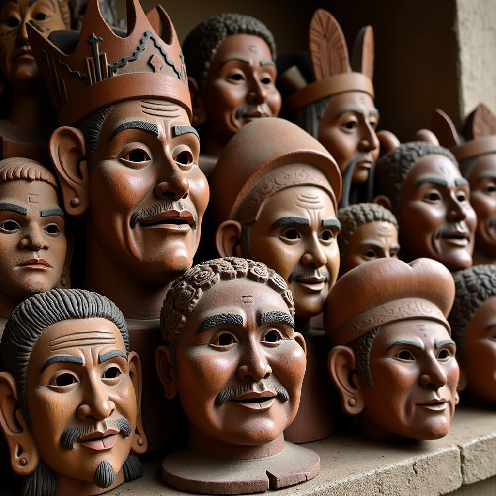 Intricate Guerrero Masks