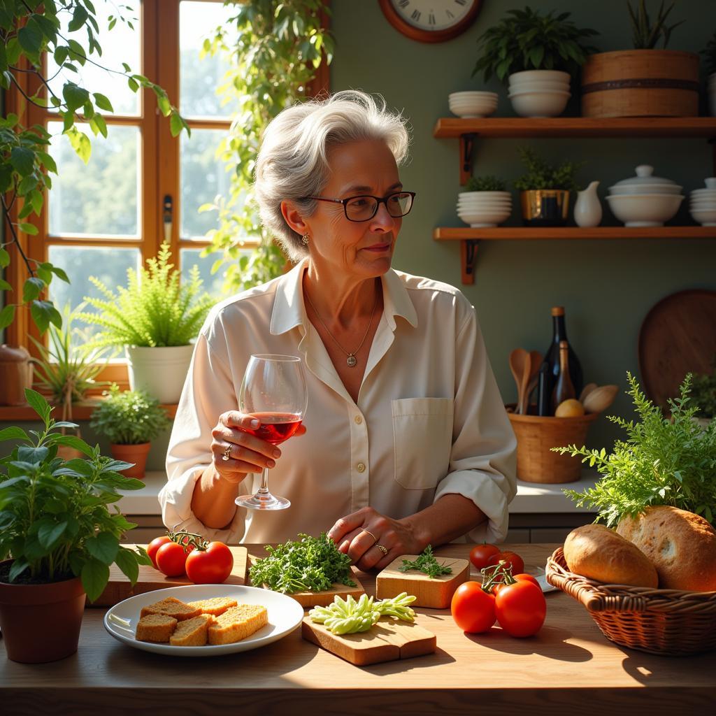 MFK Fisher exploring sensory details in food