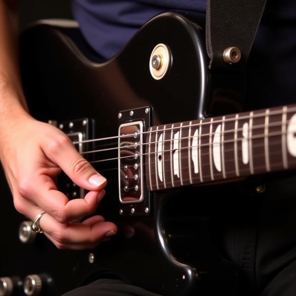 Michael Hedges demonstrating his innovative guitar techniques