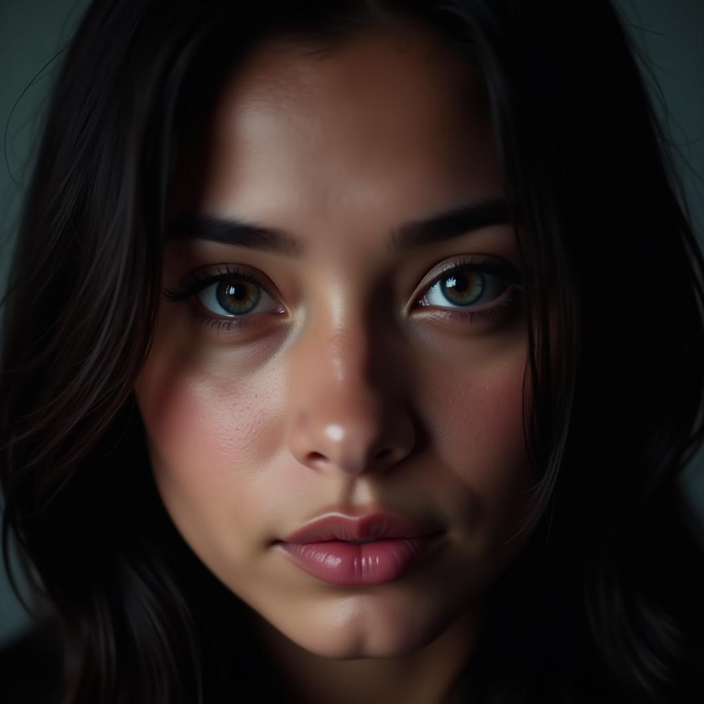 Digital Portrait Exploring Emotional Expression by Michael Kirwan