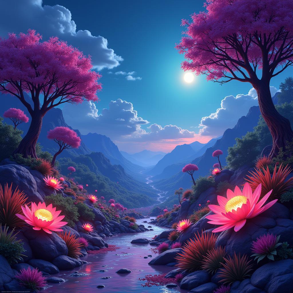 Michael Marcon's nature-inspired digital painting