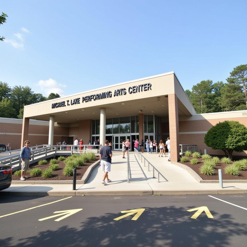 Michael T. Lake Performing Arts Center Exterior View